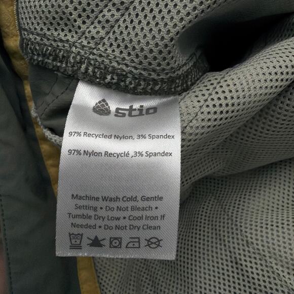 Stio Pants Mens 40 R Green Coburn Chino Outdoor Stretch Pockets Hiking Trail - Picture 4 of 13